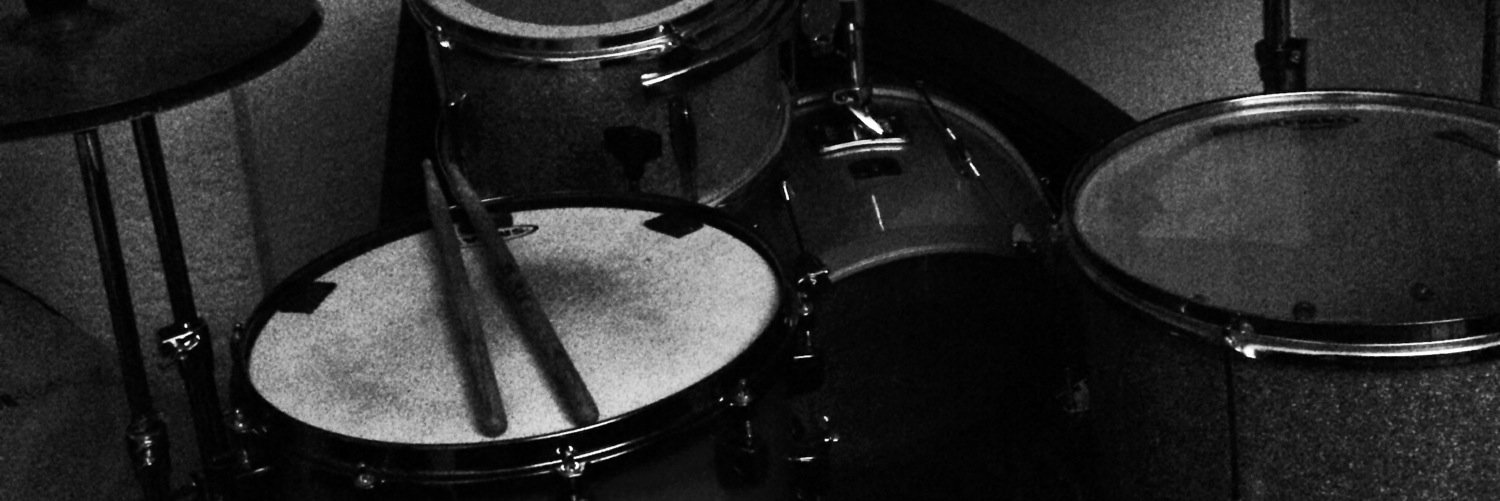 the drummer musiker banner