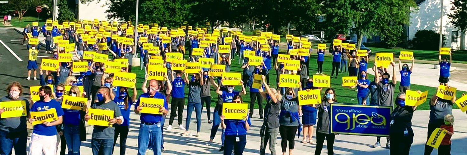 Gahanna Jefferson Education Association banner