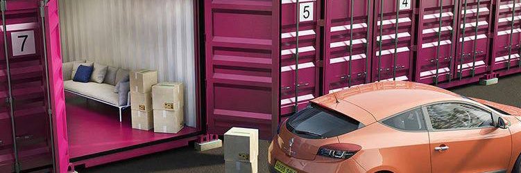 Pink Self Storage banner