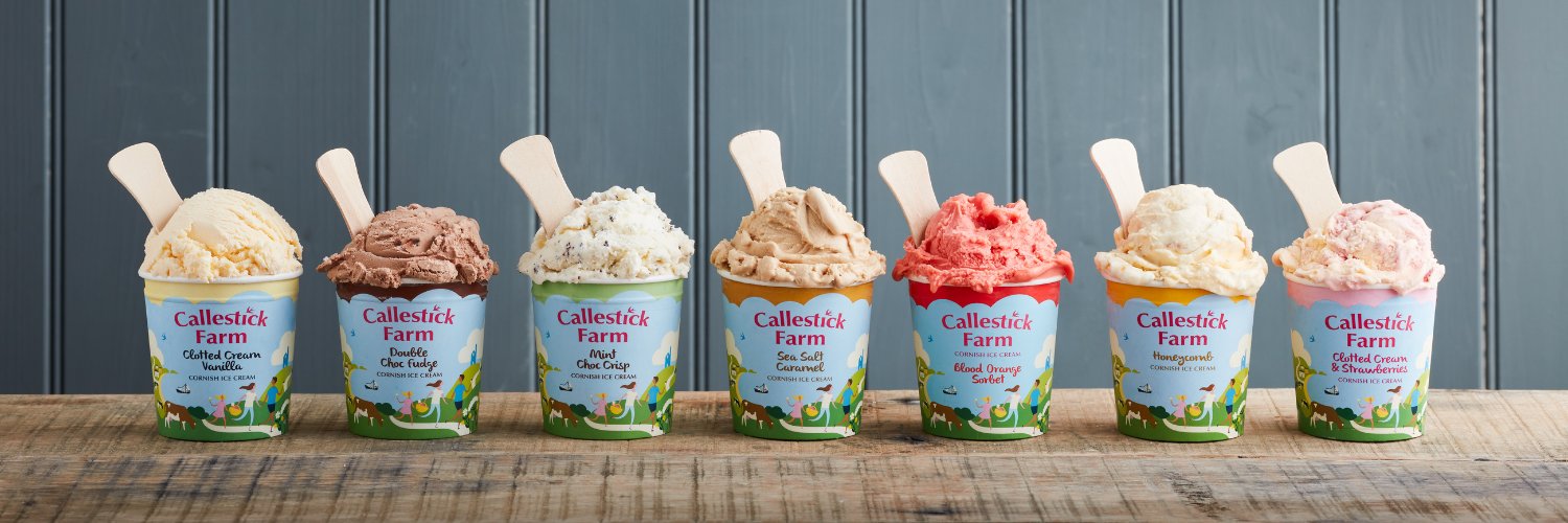 Callestick Farm Ice Cream banner