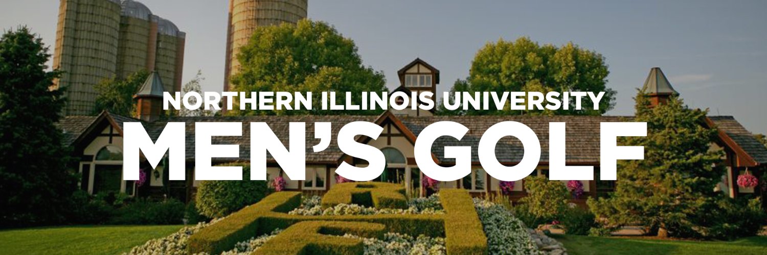 NIU Men's Golf banner