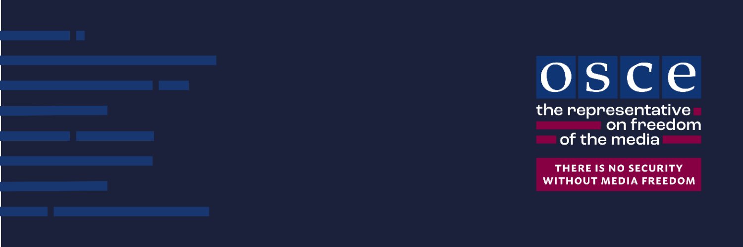 OSCE media freedom banner