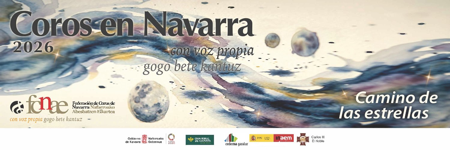 FEDERACIÓN DE COROS DE NAVARRA banner