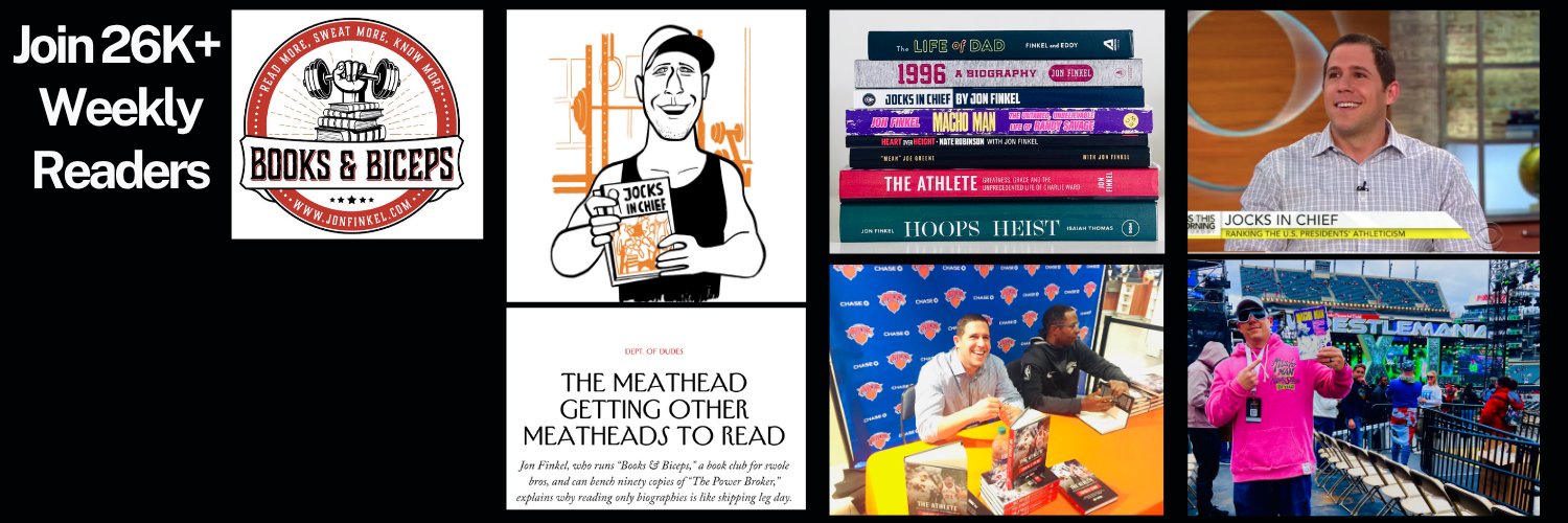 Jon Finkel📚💪 banner