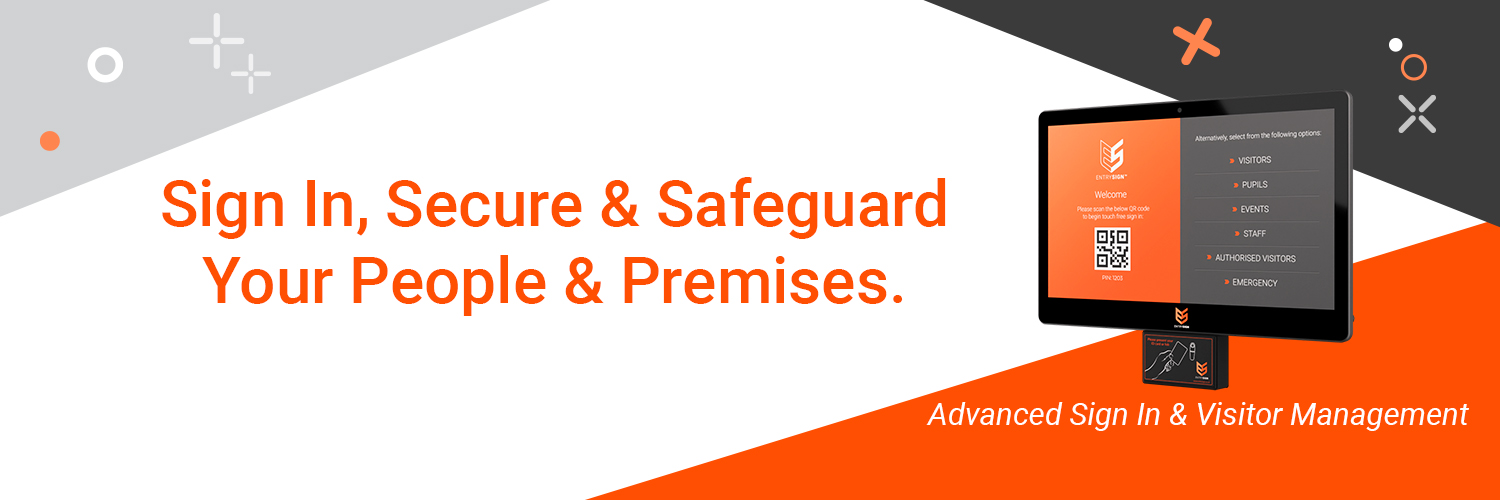 EntrySign Visitor Management banner