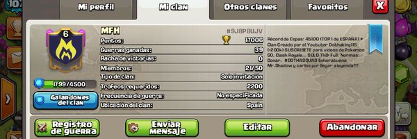 clan MFH family banner