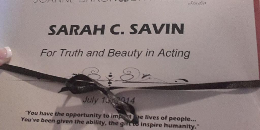sarahsavin's profile banner image