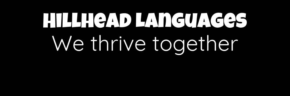 Hillhead Languages banner