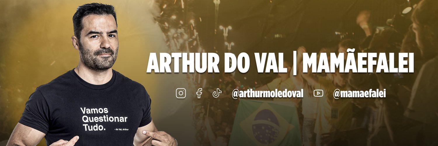 Arthur do Val - Mamaefalei ⬛️⬜️🟨's banner