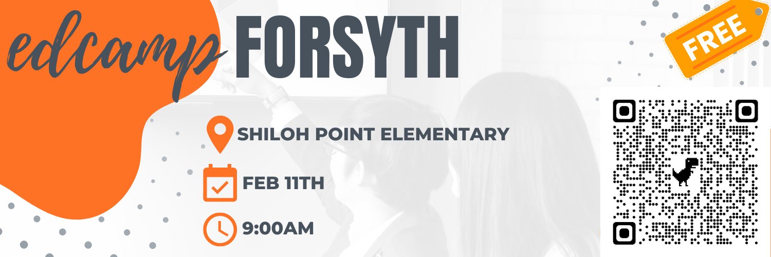 EdCampForsyth banner