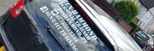 Ben Hammond PT banner