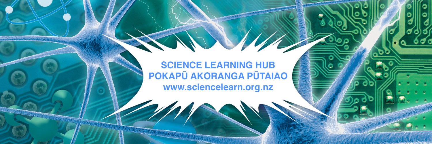 Science Learning Hub banner