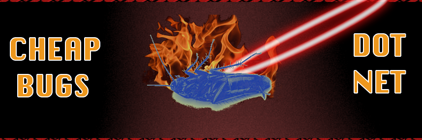 Cheap Bugs banner
