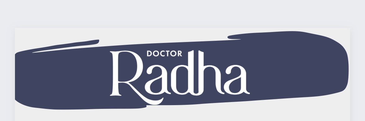 Dr Radha banner