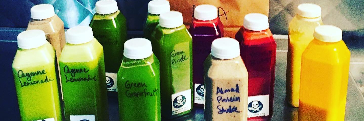 Green Pirate Juice banner