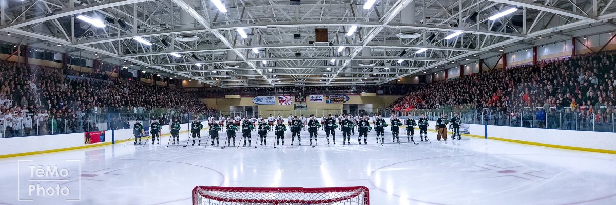Hill-Murray Hockey's banner