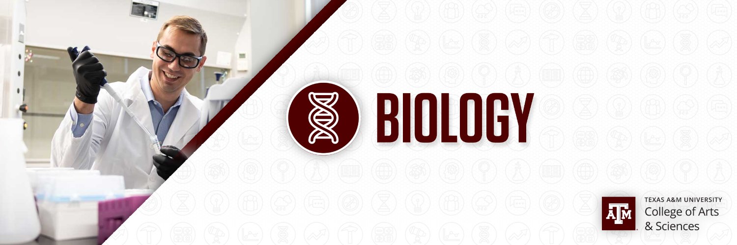 TAMU Biology's banner
