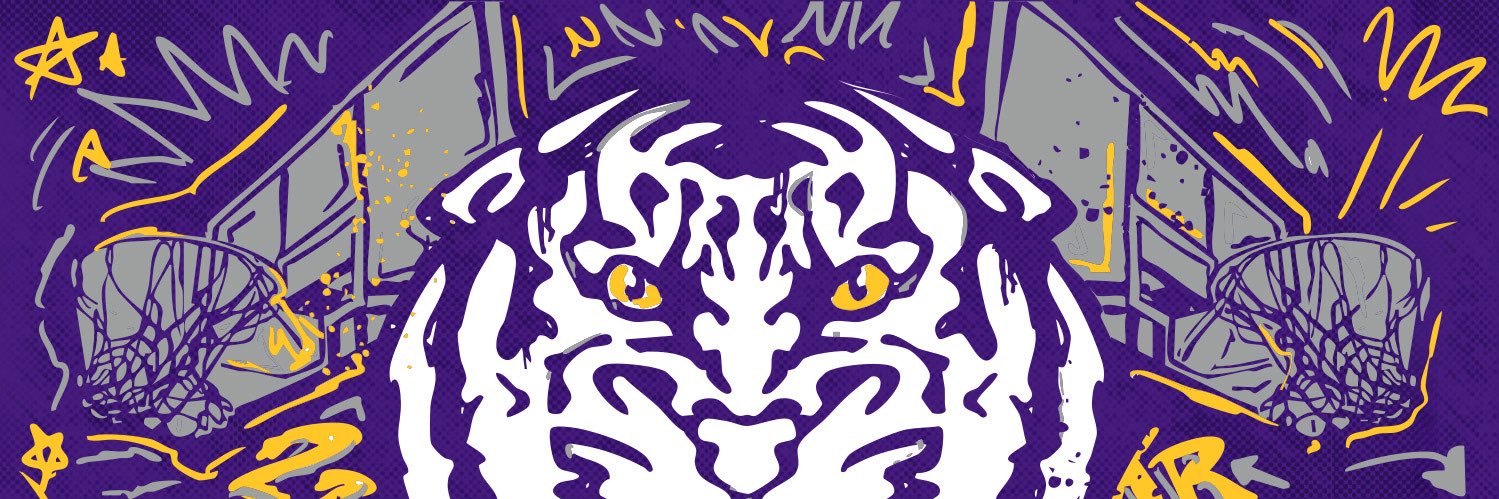 LSU Basketball banner