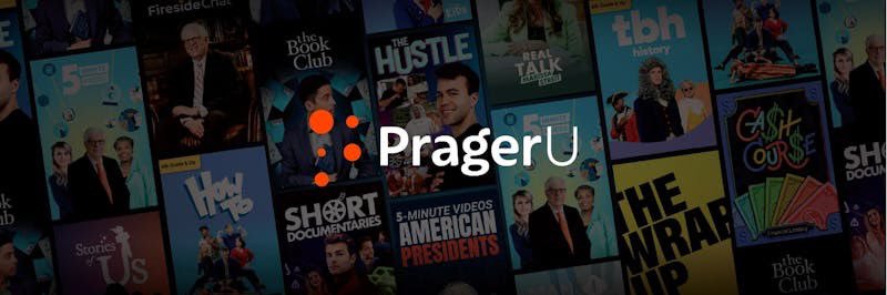 PragerU's banner