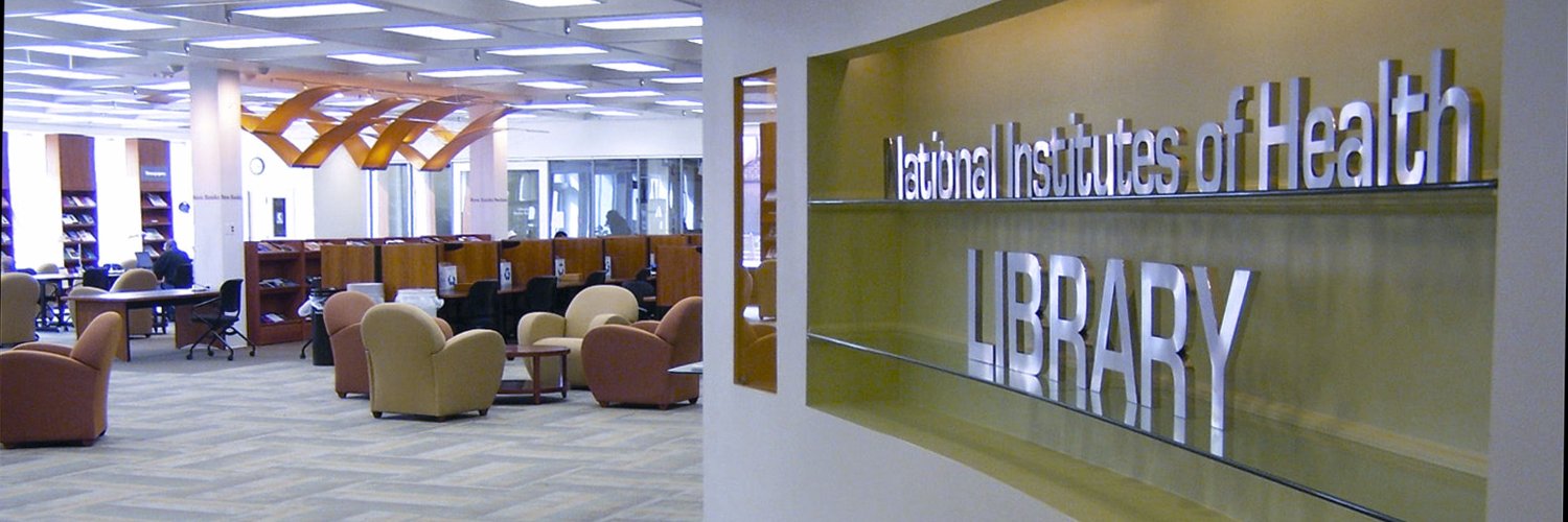 NIH Library banner