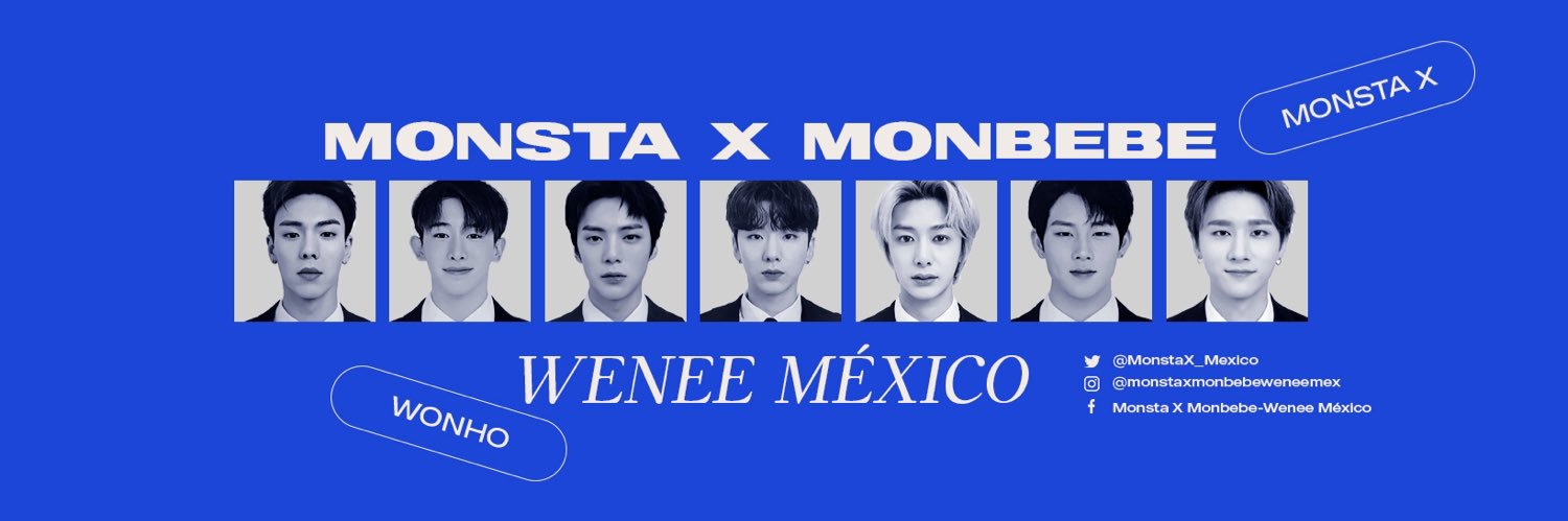 Monsta X Monbebe-Wenee México banner