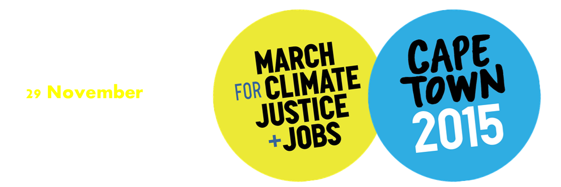 Cape Climate March banner