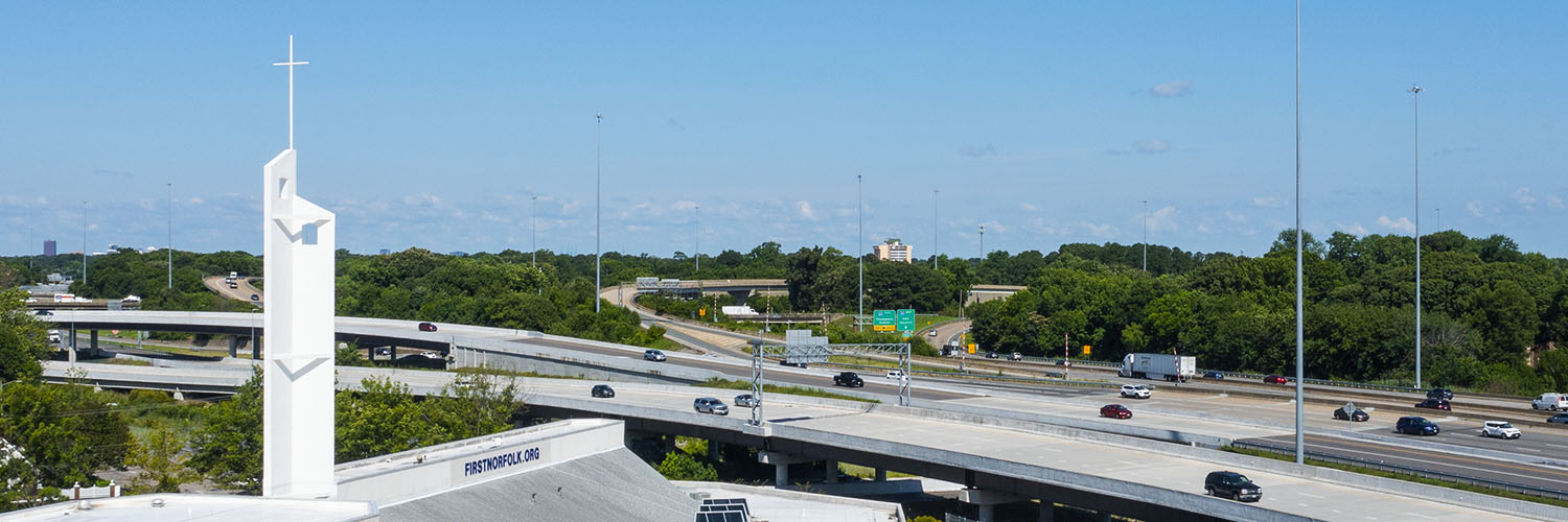 First Baptist Norfolk banner