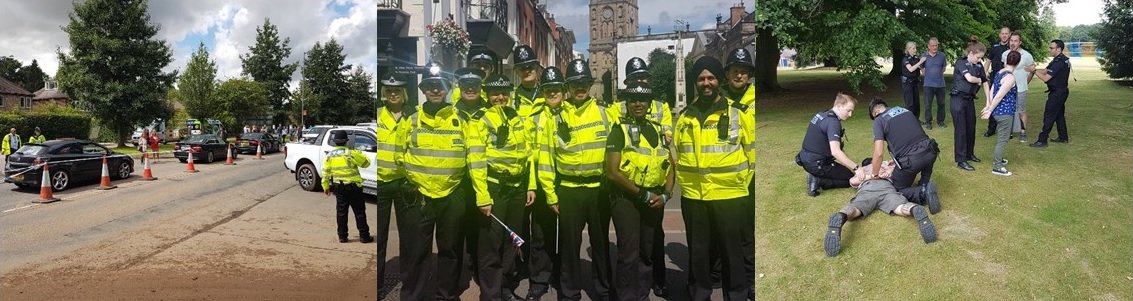Warwickshire Special Constabulary banner