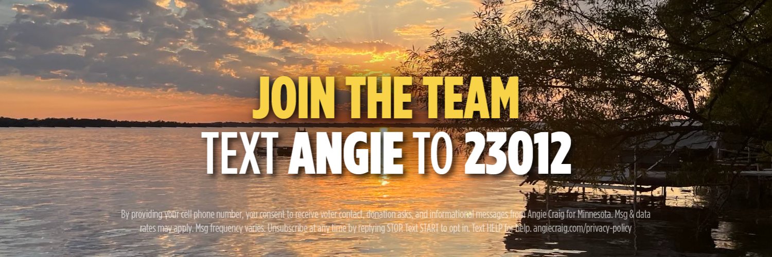 Angie Craig's banner