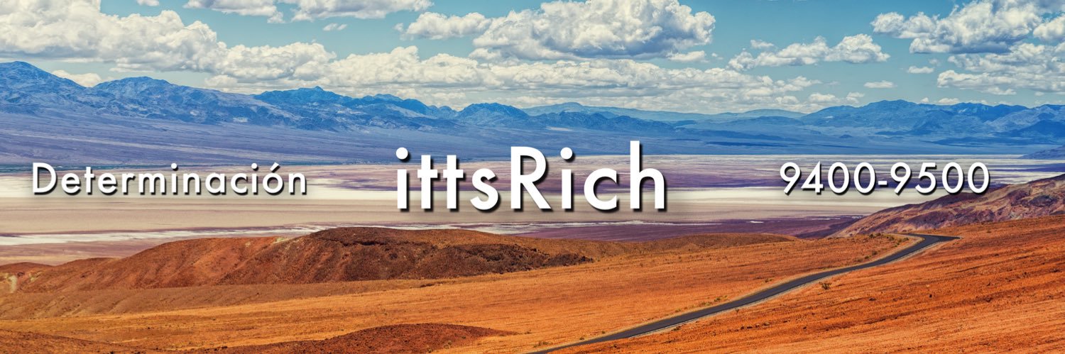 IttsRich's profile banner image