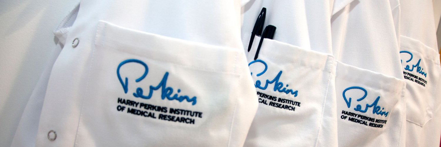 Harry Perkins Institute's banner