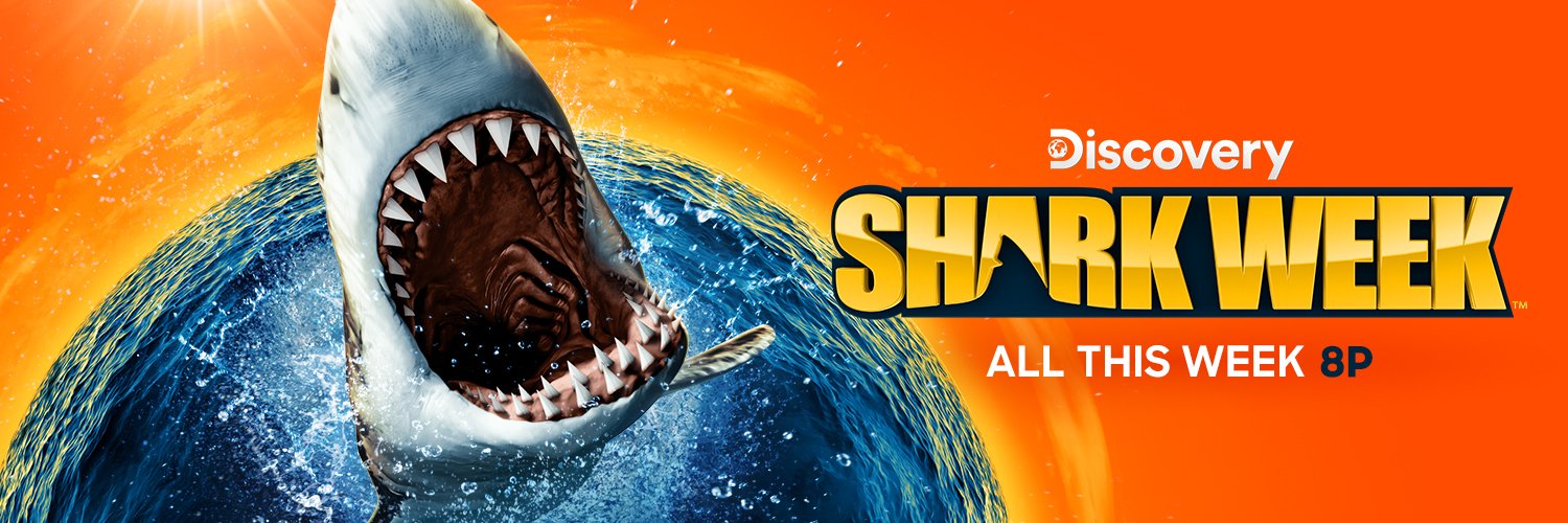 Shark Week's banner
