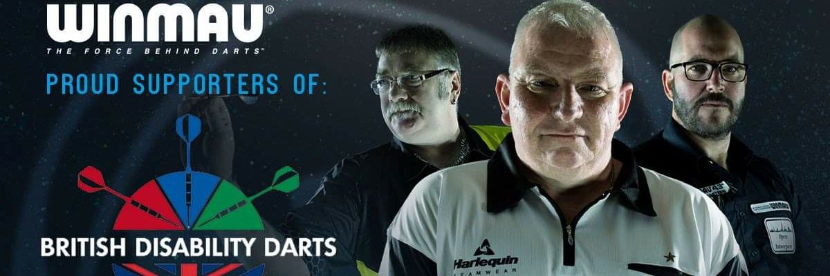 British Disability Darts WDF banner