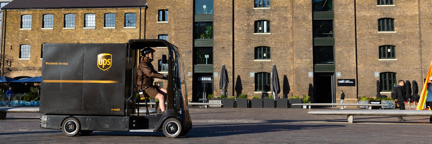 UPS UK's banner
