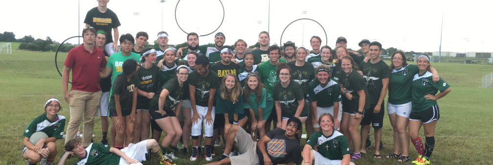 Baylor Quidditch banner