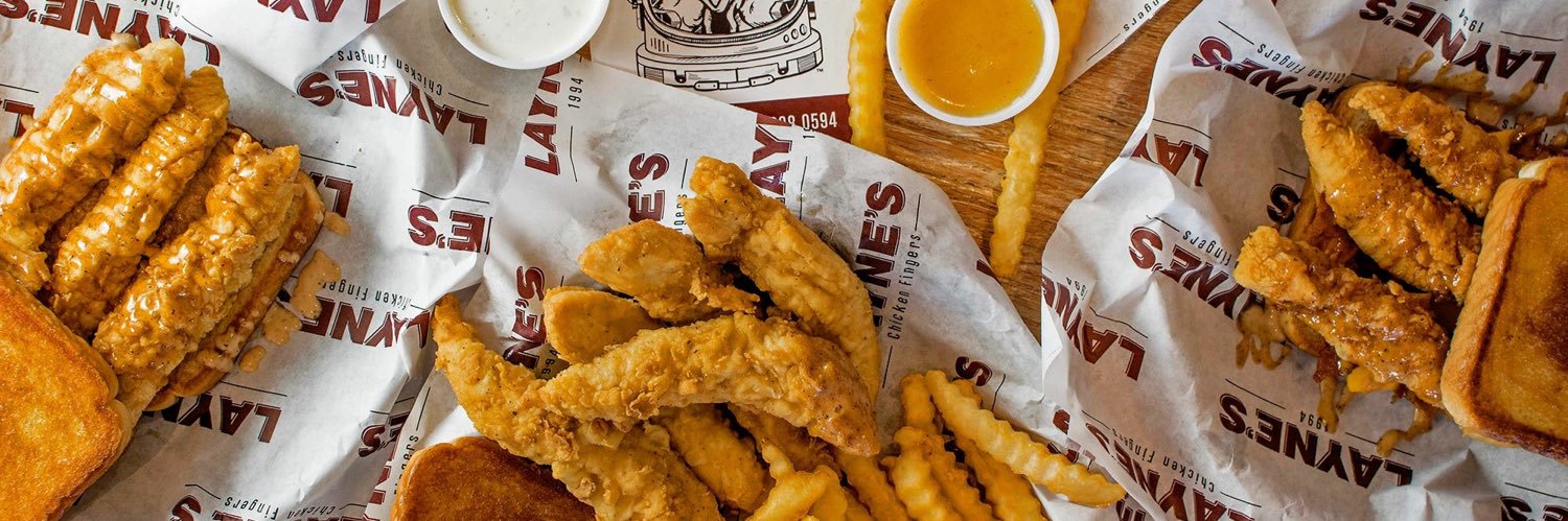 Layne's Chicken Fingers banner