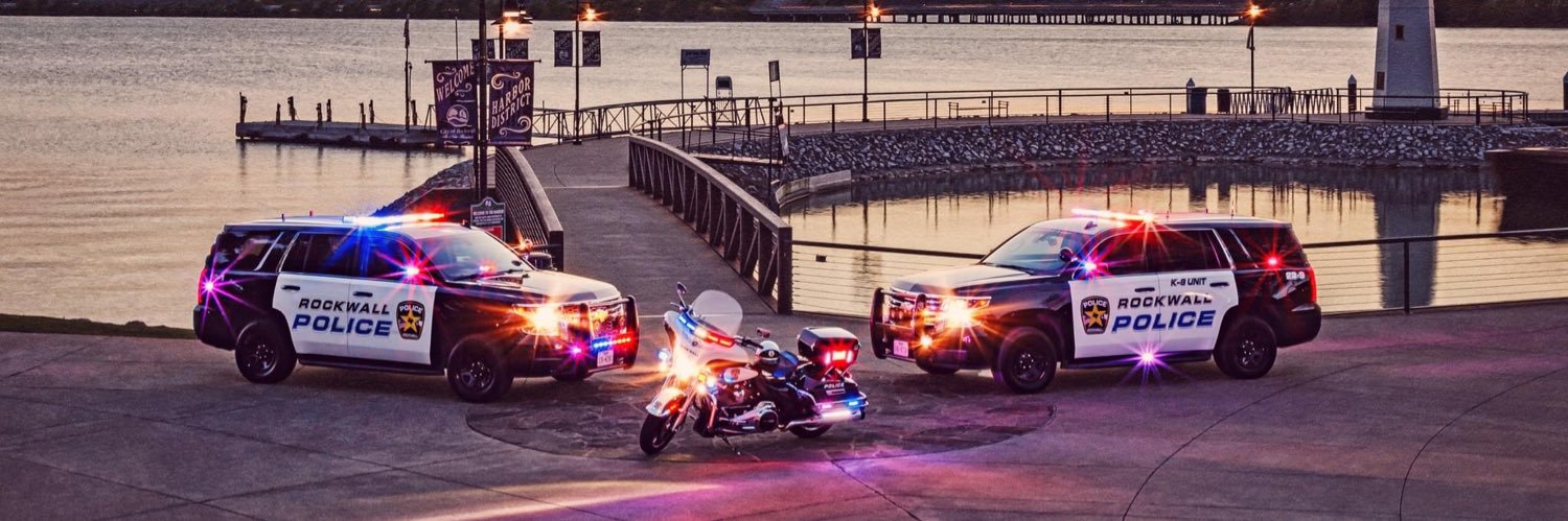 Rockwall Police Department banner