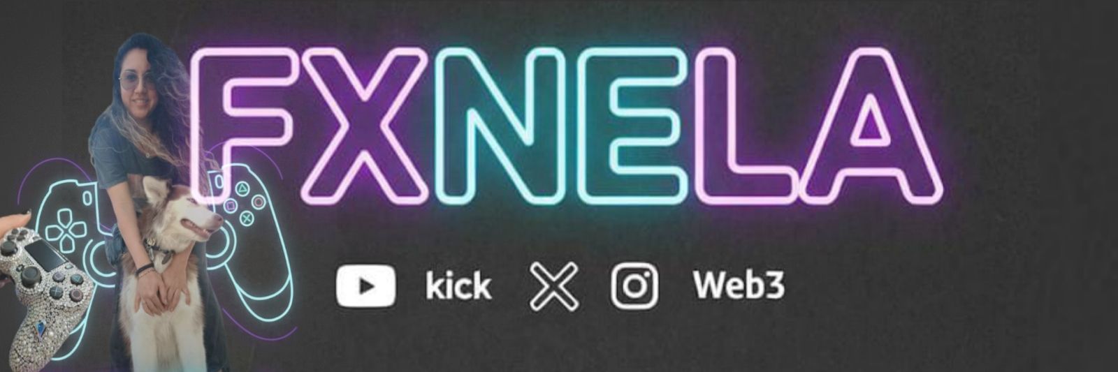 fxnela's profile banner image