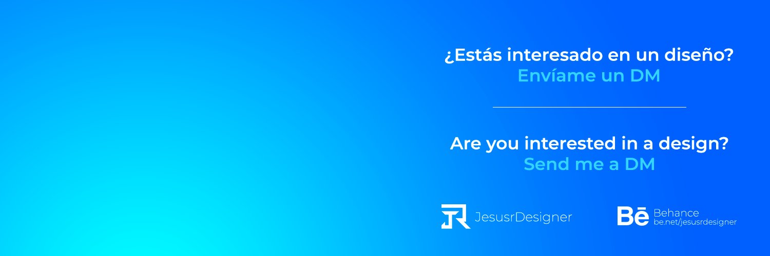 jesusrdesigner's profile banner image