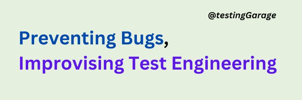 testingGarage Profile Banner