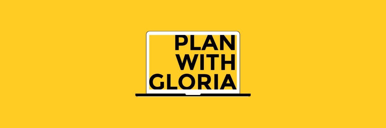 planwithgloria's profile banner image
