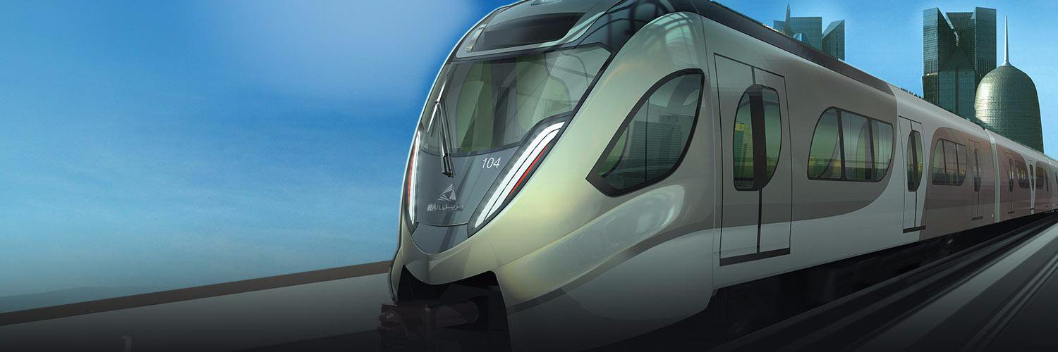 Qatar Rail banner