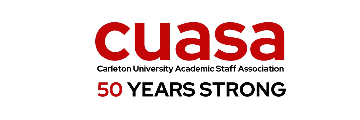 CUASA - Carleton U Academic Staff Association banner