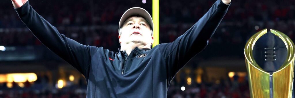 Coach Kirby Smart banner