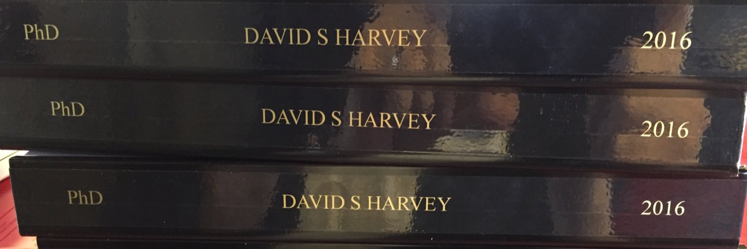 David S. Harvey banner