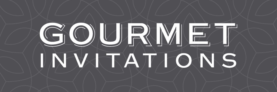 Gourmet Invitations banner