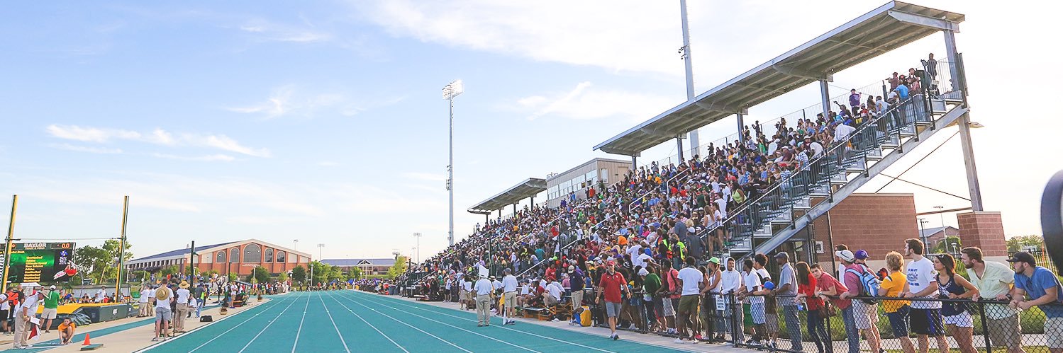 Baylor Track & Field's banner
