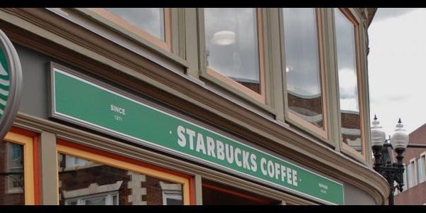 Starbucks Yard banner