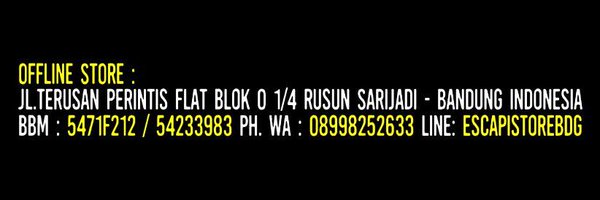 Escapistore Profile Banner