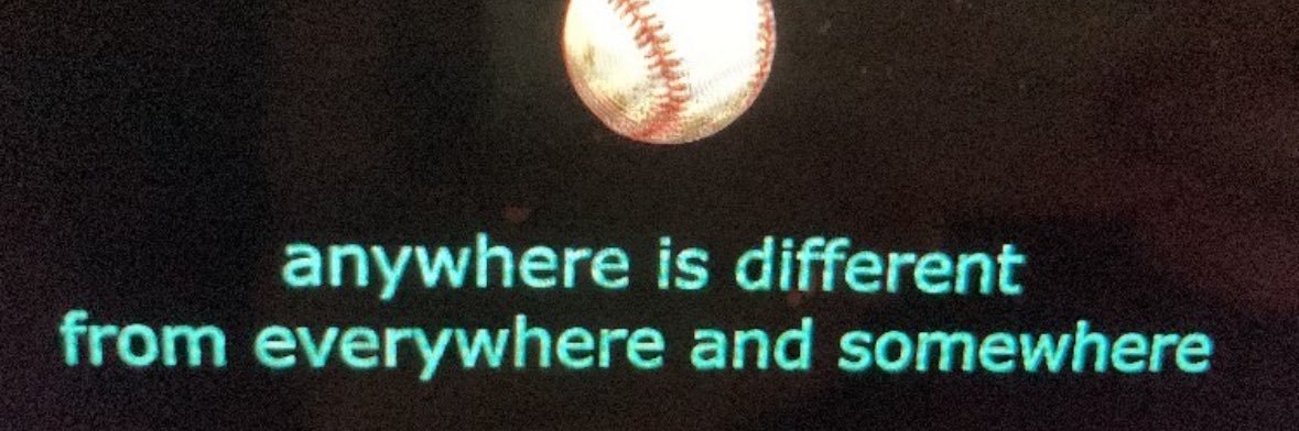 a theory projecting the outside world banner